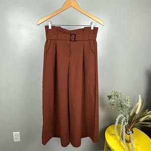 Max Mara Belted High Waist Wide Leg Pants 2